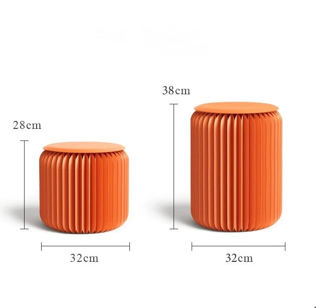 Coloured Paper Stool