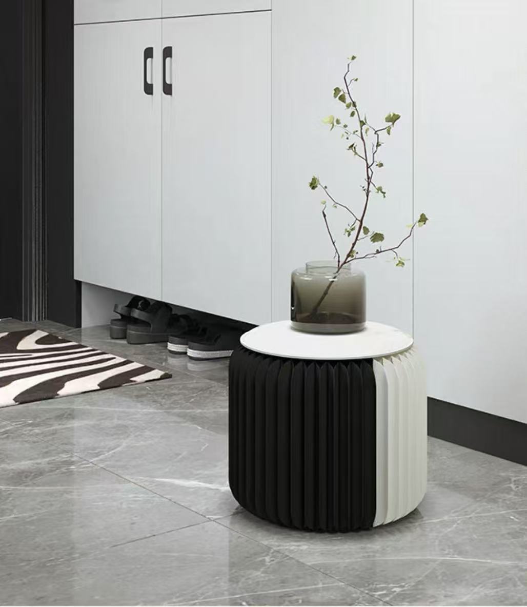 Panda Foldable Paper Stool – Low Kraft Seat for Kids & Creative Interior