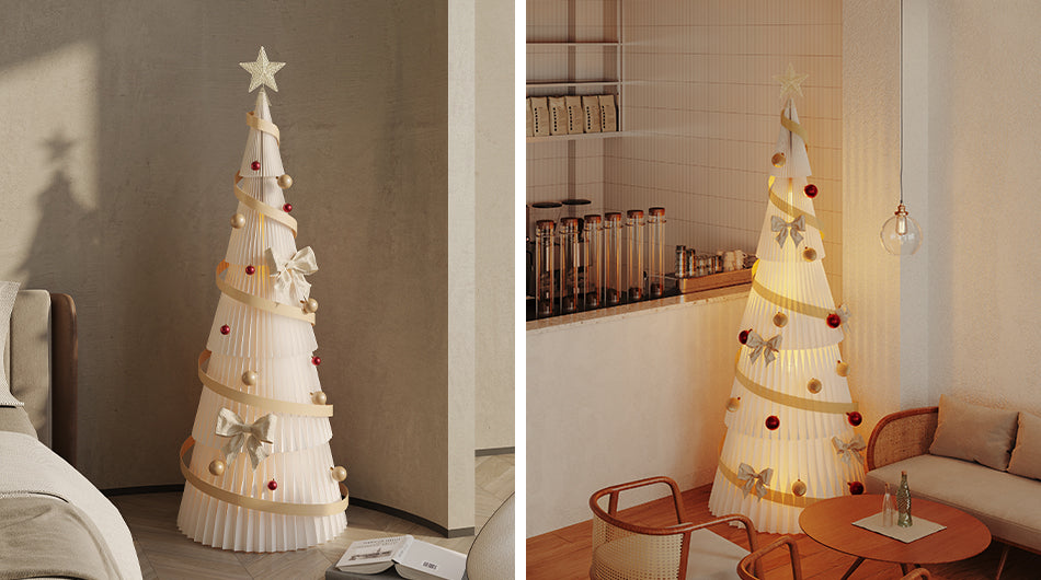 Paper Christmas Tree - Silver Fir