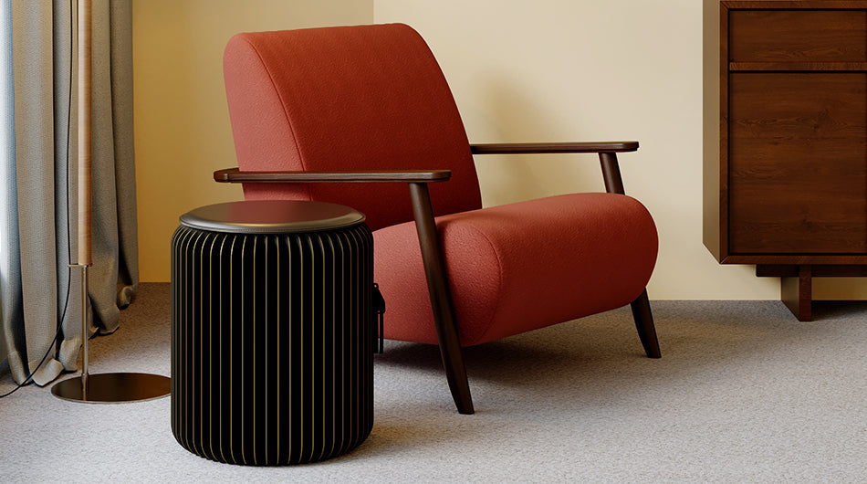 Accordion Stool | Foldable Honeycomb Stool for Modern Home | Folds18