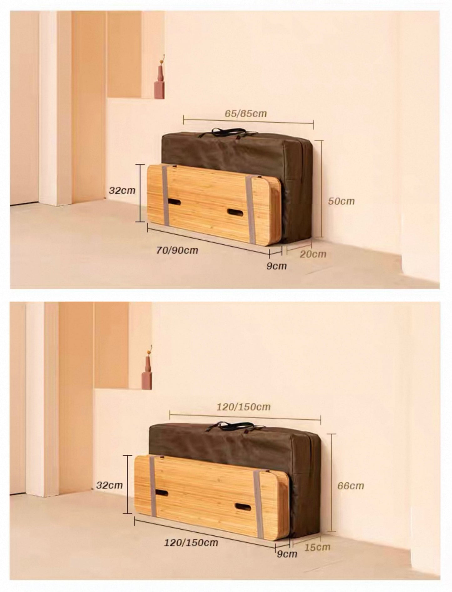 Folding Accordion Paper Bed