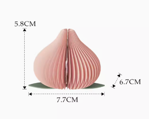 Paper Fruit Diffuser – Scented Foldable Décor in 6 Fruit Shape
