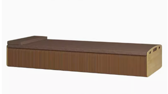 Light Honeycomb Accordion Paper Bed