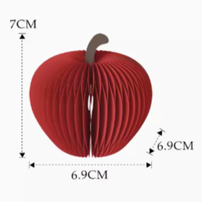 Paper Fruit Diffuser – Scented Foldable Décor in 6 Fruit Shape