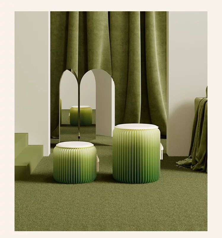 Macarons Paper Stool | Pop Up | Sustainable furniture