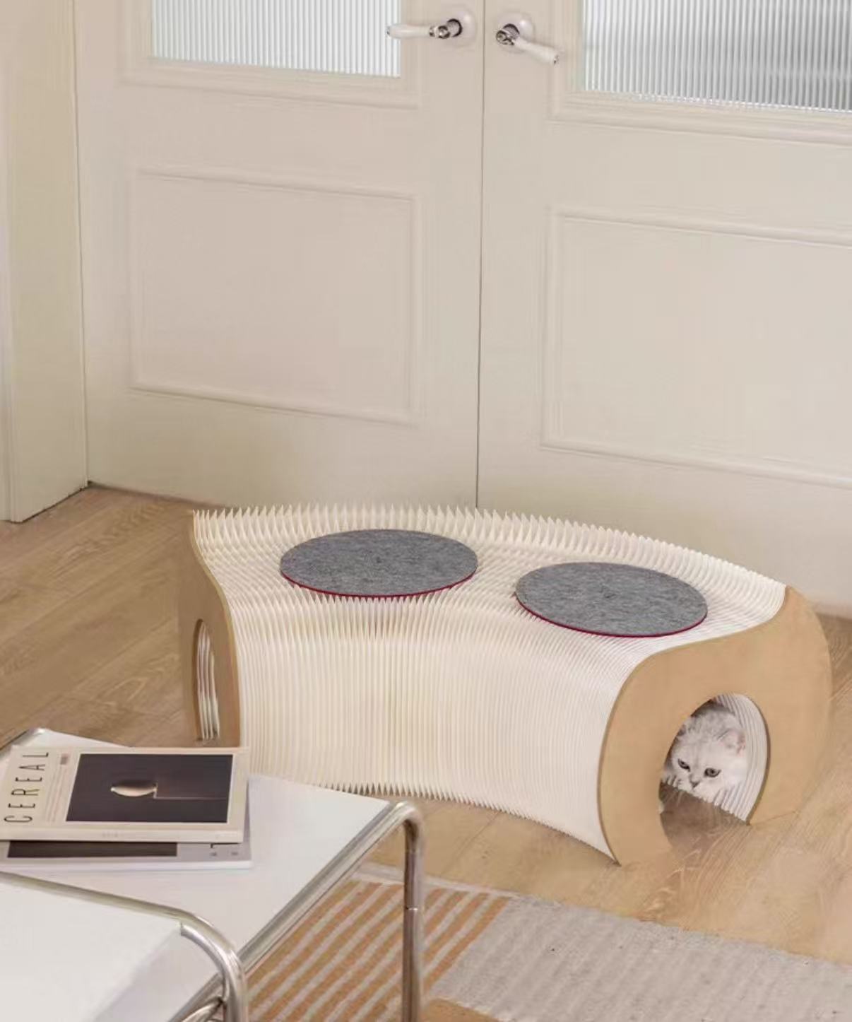 Cat Tunnel Bench