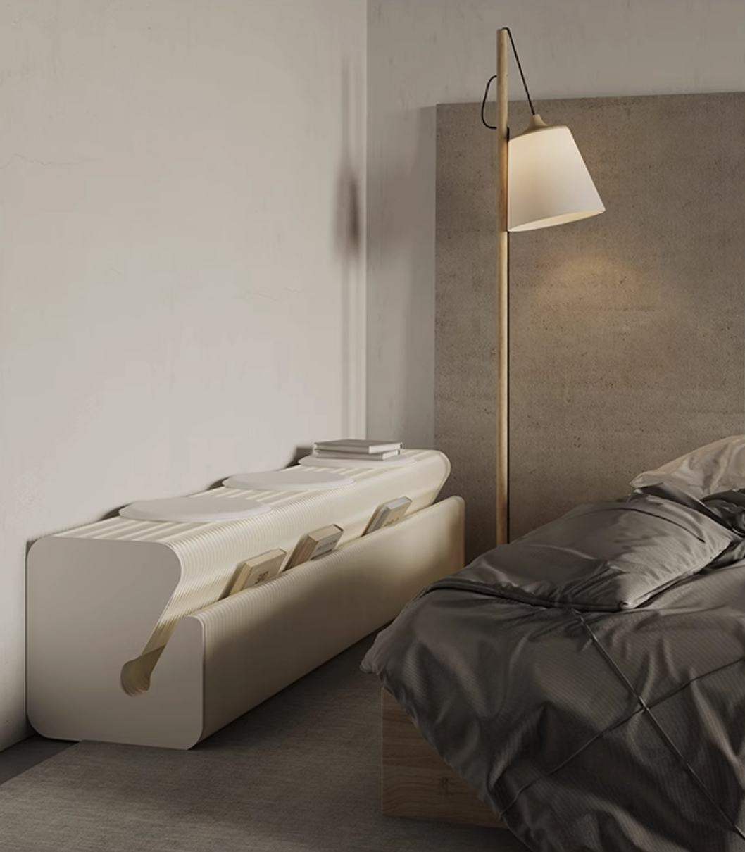 Foldable Kraft Paper Bench – Expandable, Lightweight, and Sustainable Seating