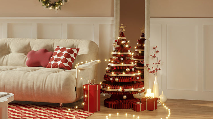 Folded Christmas Decor