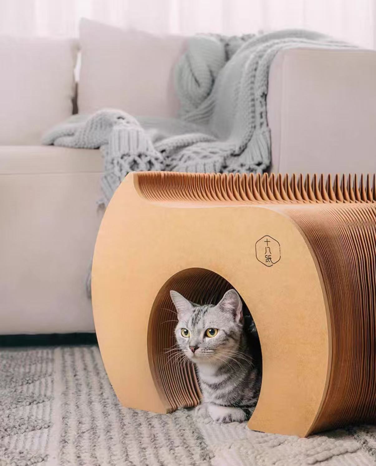 Cat Tunnel Bench