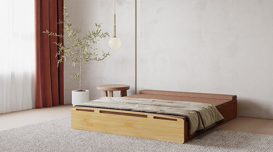 Light Honeycomb Accordion Paper Bed