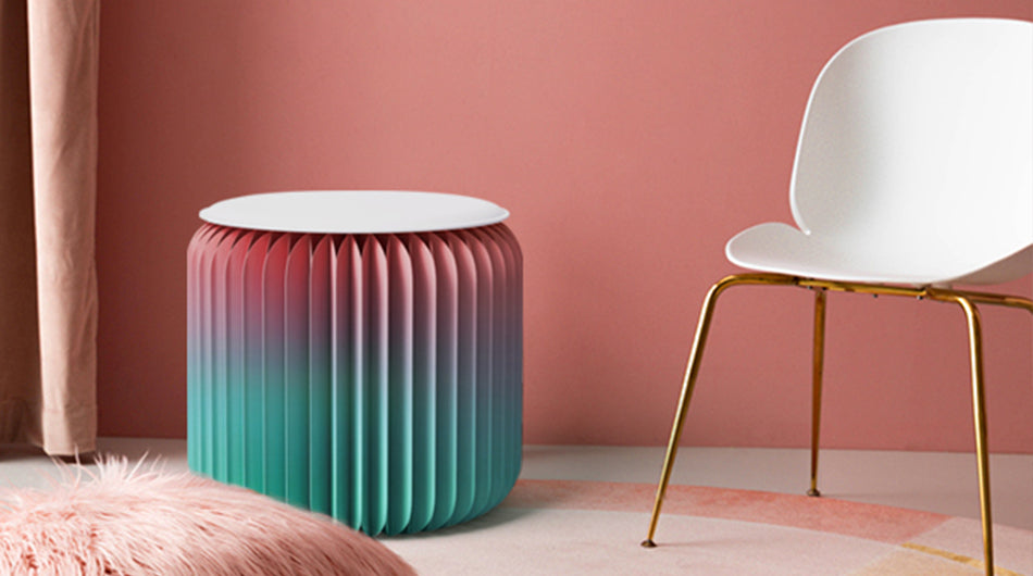 Accordion Stool | Pop Up Stool | Sustainable furniture | Folds18