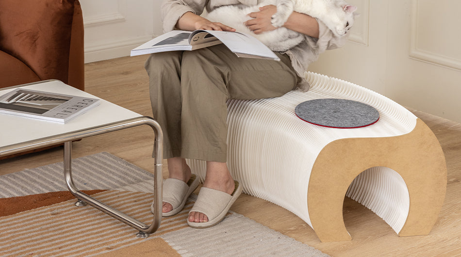 Cat Tunnel Bench