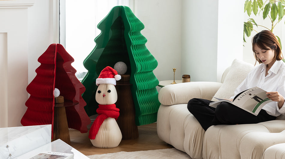 Tree Heart – Glowing Paper Christmas Tree with Inner Light