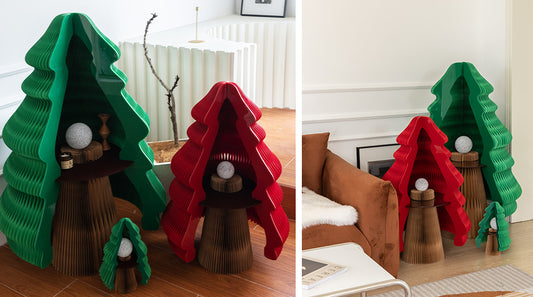 Tree Heart – Glowing Paper Christmas Tree with Inner Light