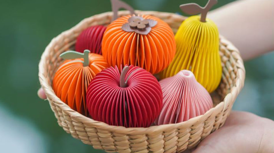 Paper Fruit Diffuser – Scented Foldable Décor in 6 Fruit Shape