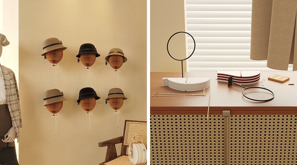Hot Air Balloon Hat Rack