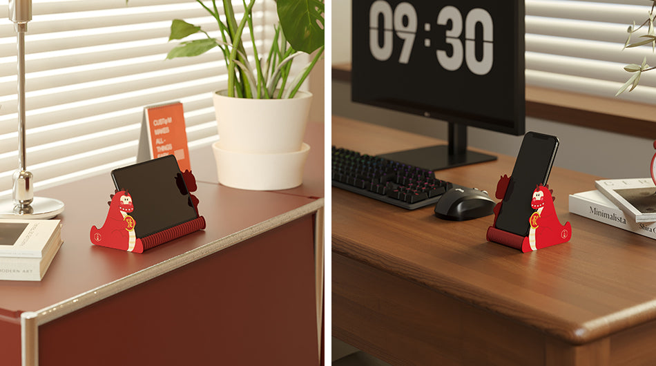 Dragon Paper Phone Stand – Collapsible Dual-View Holder