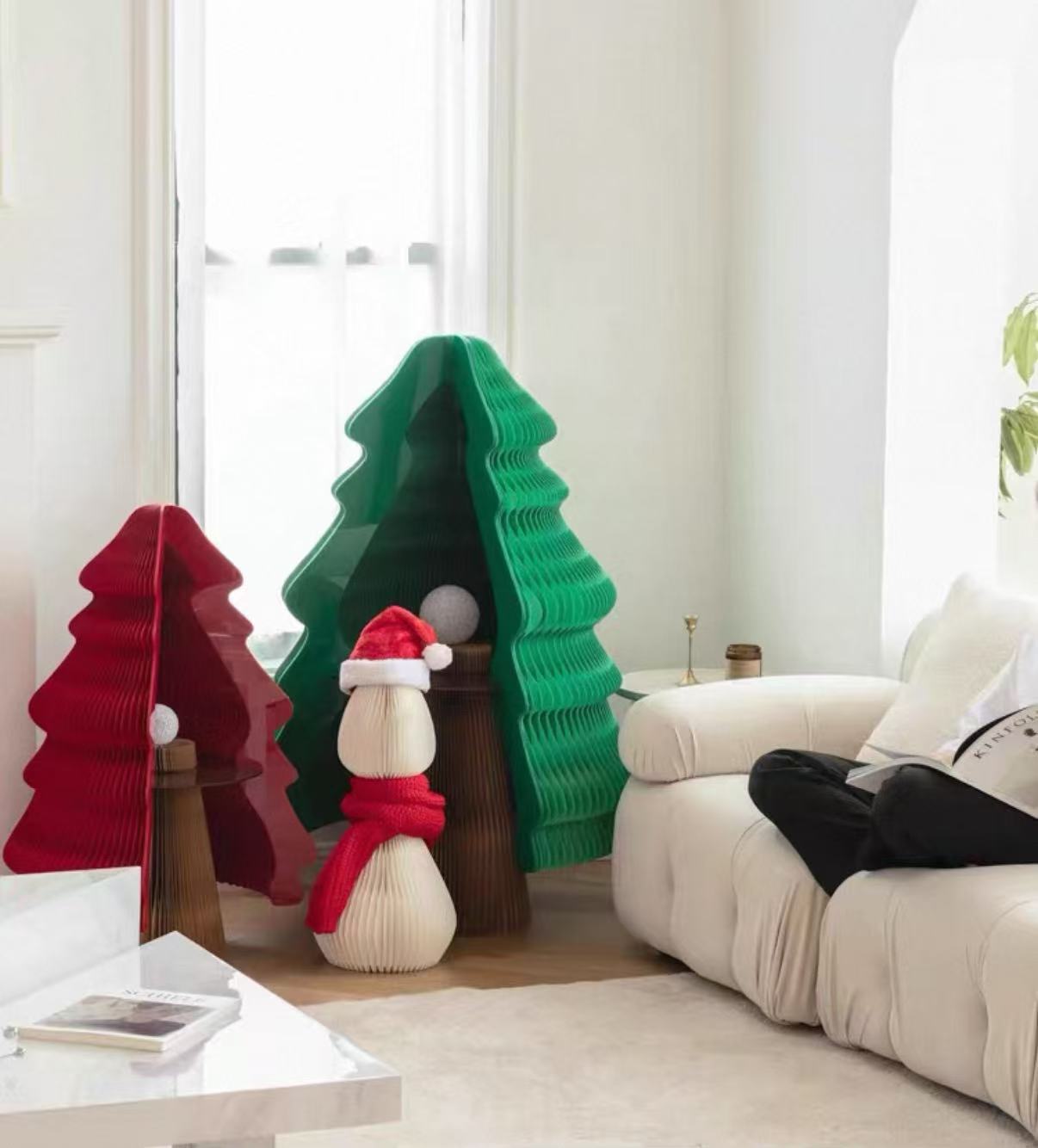 Tree Heart – Glowing Paper Christmas Tree with Inner Light