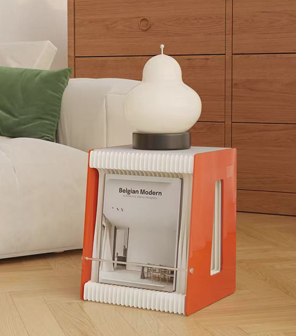 Trapezoid Side Table