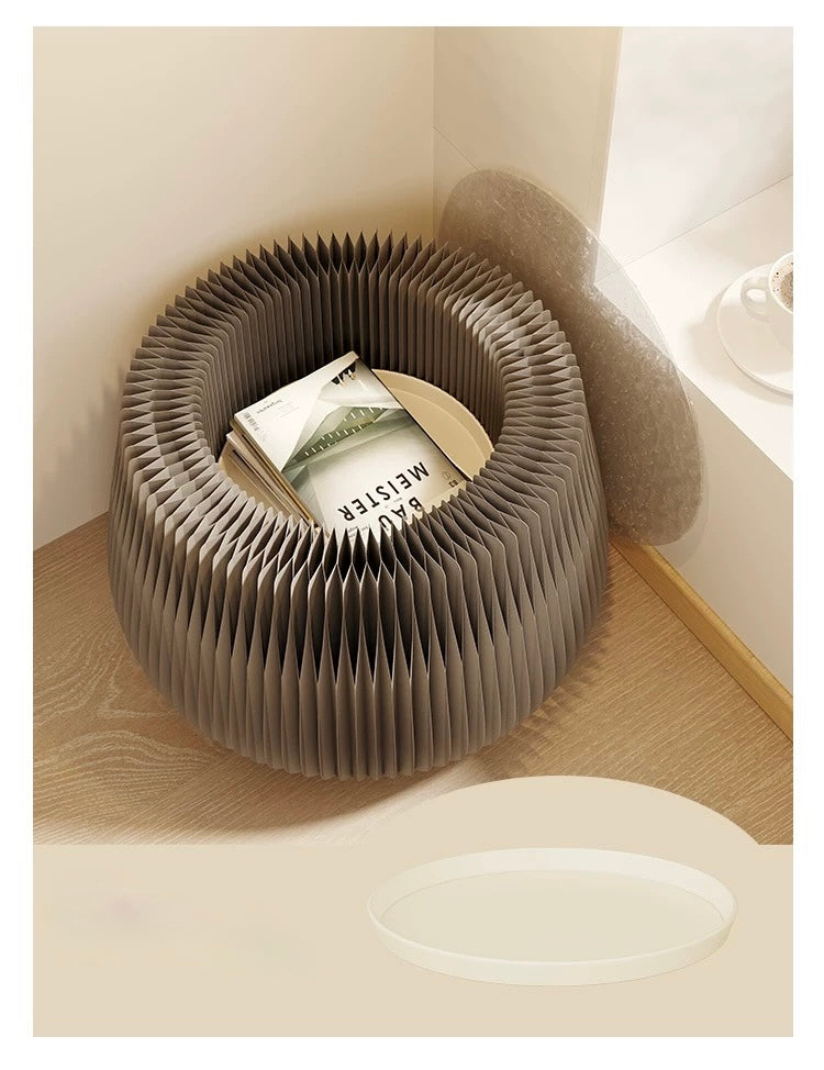 Drum Wave Side Table