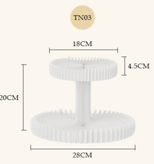 Lotus-Leaf Display Dish