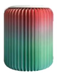 Accordion Stool | Pop Up Stool | Sustainable furniture | Folds18