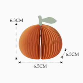 Paper Fruit Diffuser – Scented Foldable Décor in 6 Fruit Shape