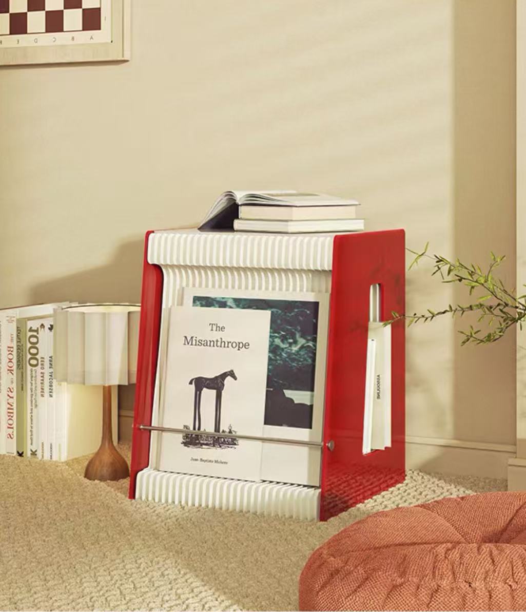 Trapezoid Side Table
