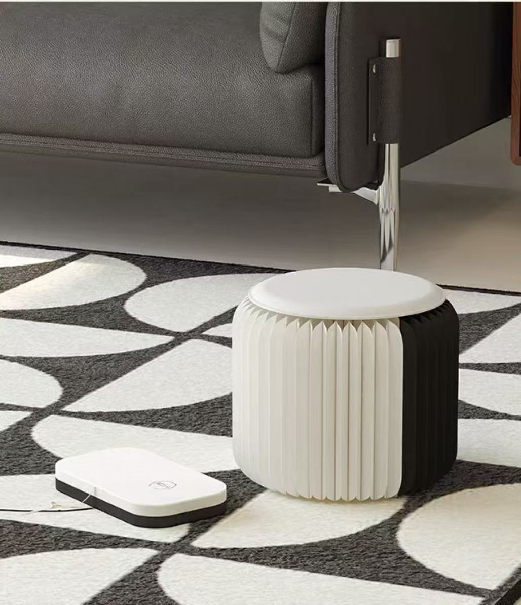 Panda Foldable Paper Stool – Low Kraft Seat for Kids & Creative Interior