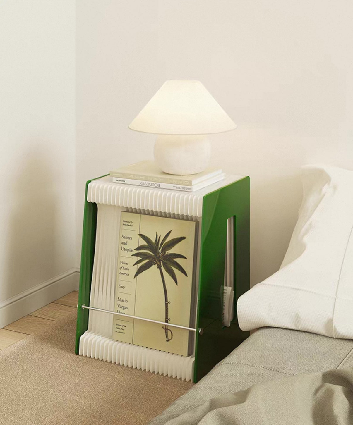 Trapezoid Side Table